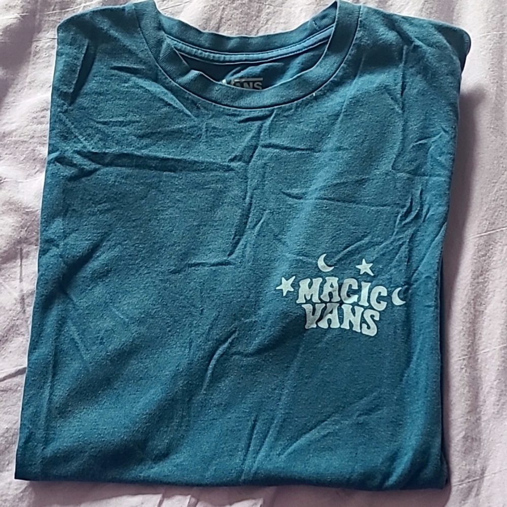 Vans graphic tshirt men's size M slim